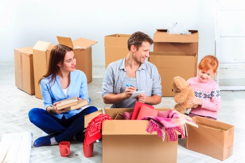 Professional packing and labeling for office removals in Westminster