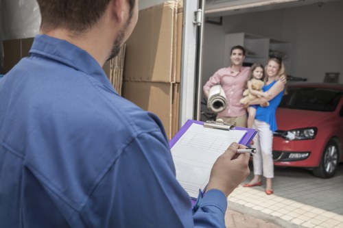Risk assessment paperwork and site inspection in a storage facility