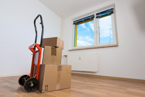 Efficient storage arrangement for a compact Westminster flat