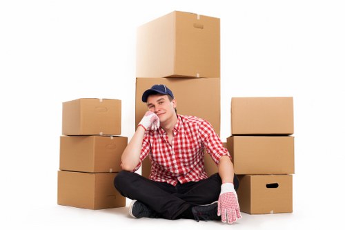 Office relocation and removals logistics in Westminster
